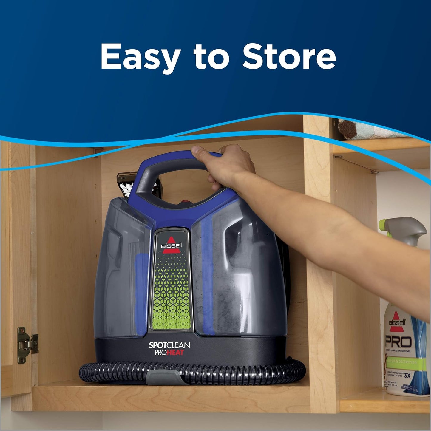 Bissell SpotClean ProHeat 3-in-1 Premier Carpet/Upholstery Cleaner - Model: 2694B
