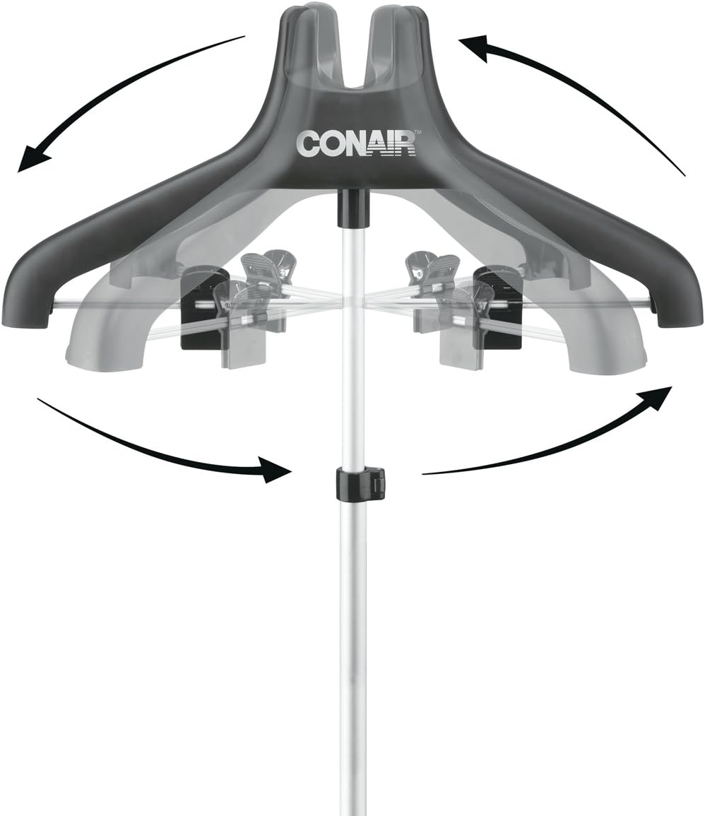 Conair GS28NXC Garment Upright Steamer with Microban, Full Size Standing Steamer for Clothes