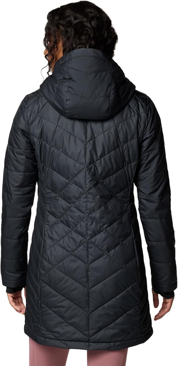 Columbia Women's Heavenly Long Hooded Jacket - Black