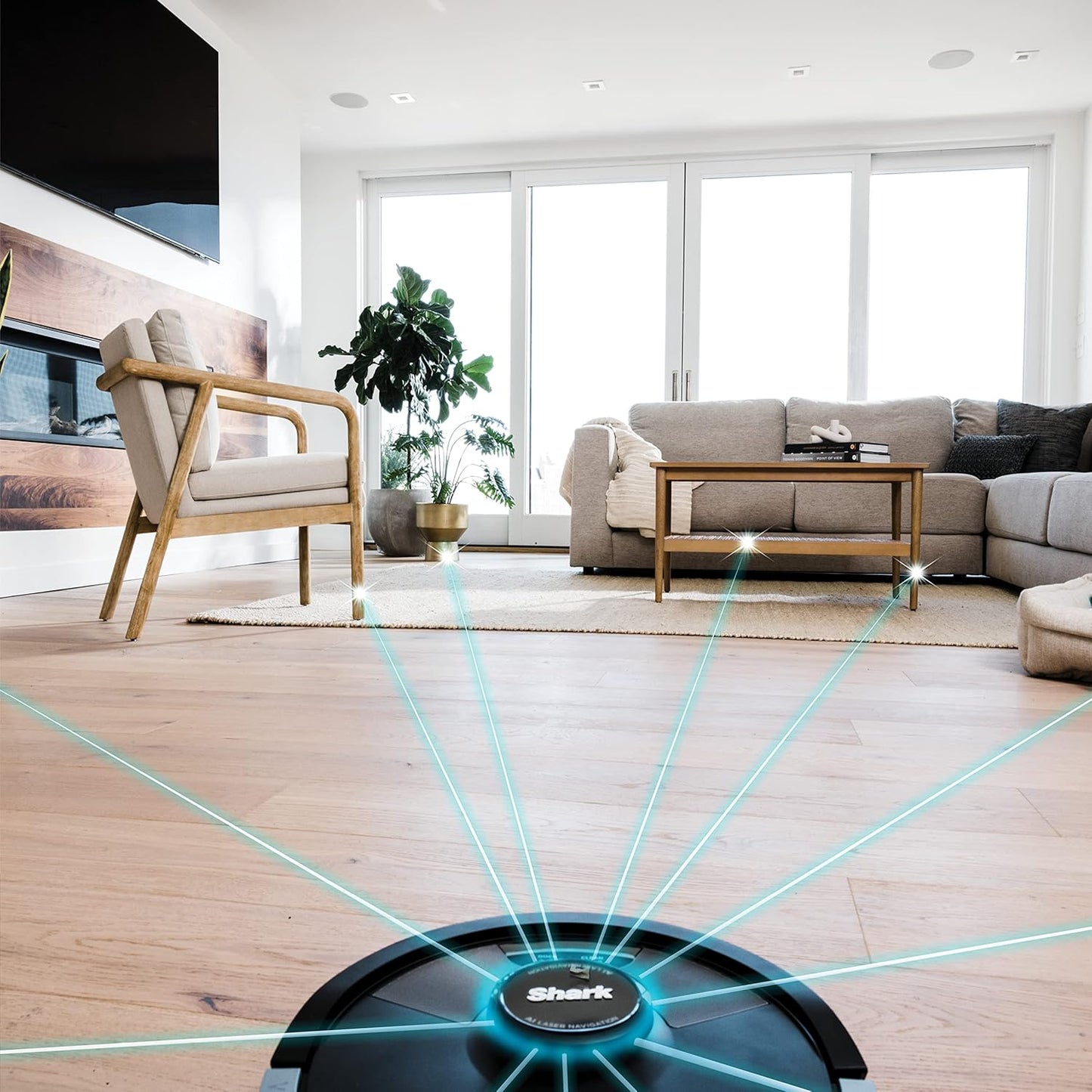 Shark Matrix Plus 2-in-1 Robot Vacuum & Mop with XL HEPA Self-Empty Base – Model RV26101ECA/RV2610WACA