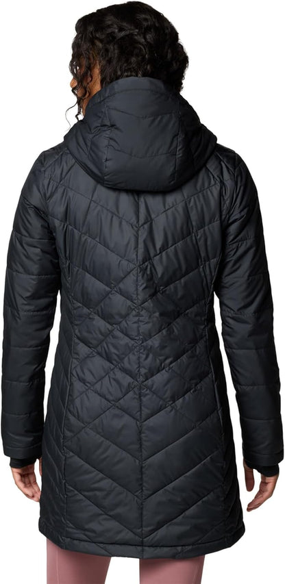 Columbia Women's Heavenly Long Hooded Jacket - Black