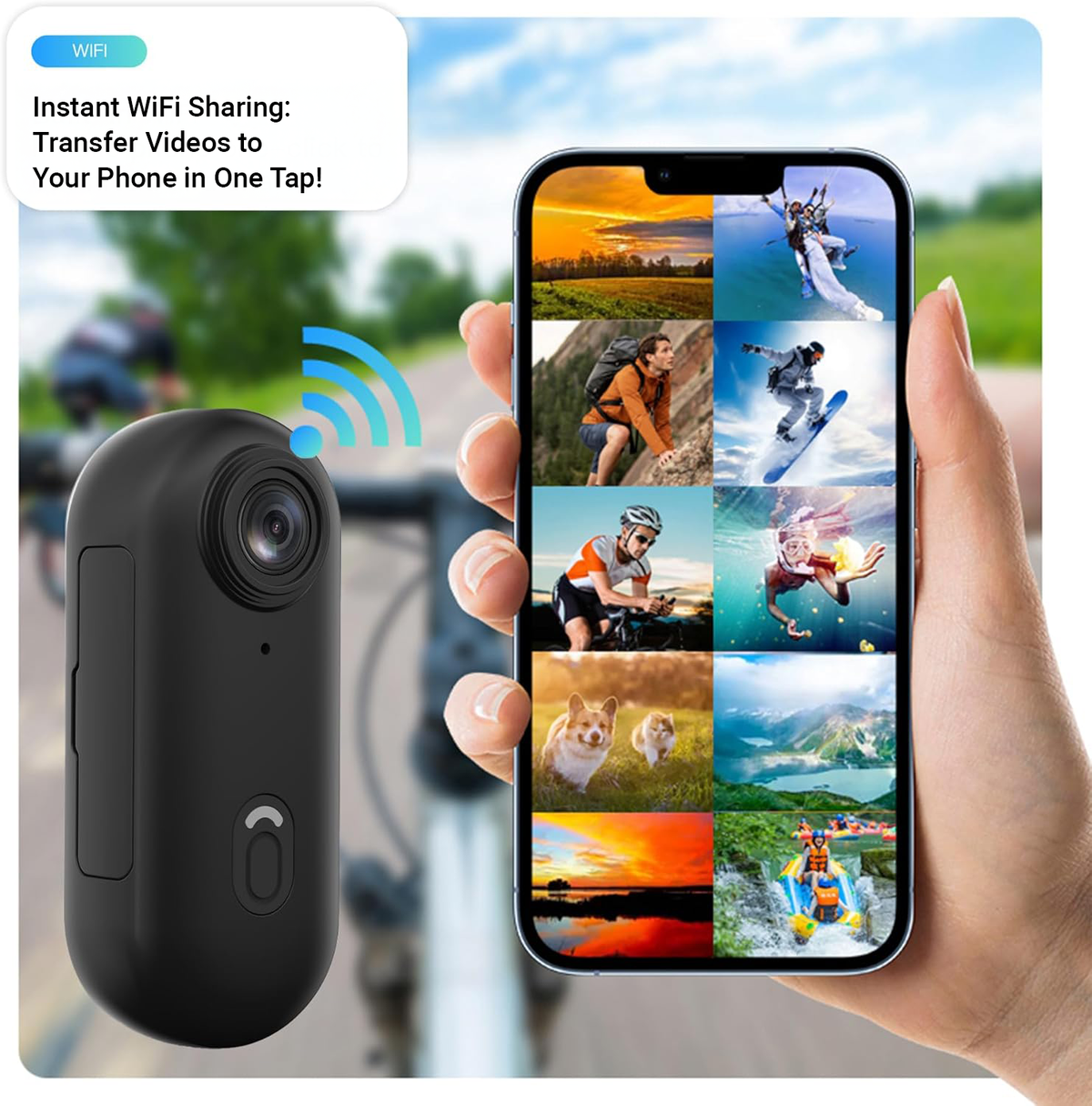 Wave Rider Camera WaveCam Pro 4K – Ultimate Adventure Bundle – SaveWave