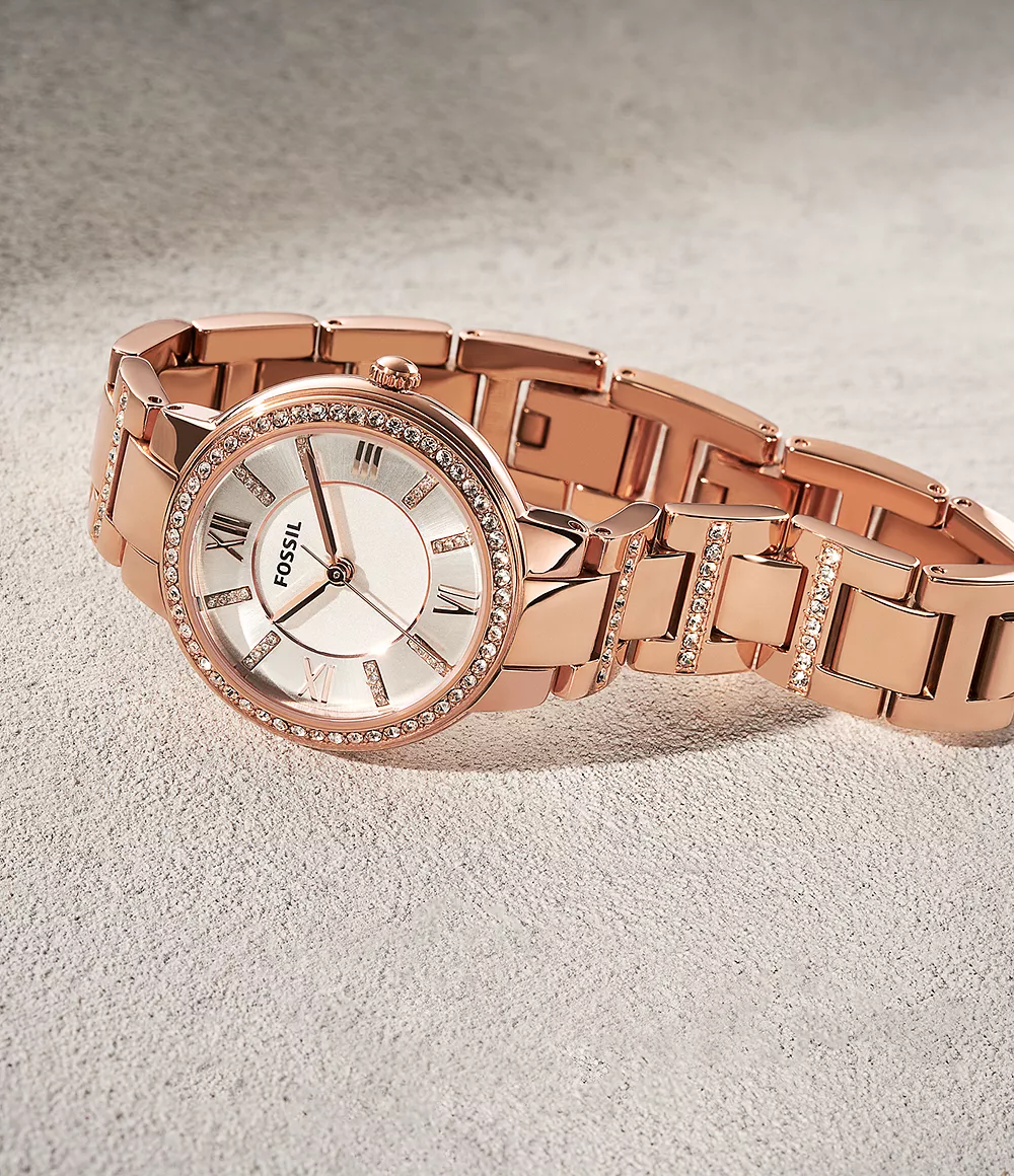 Fossil Virginia Rose Gold Women’s Watch