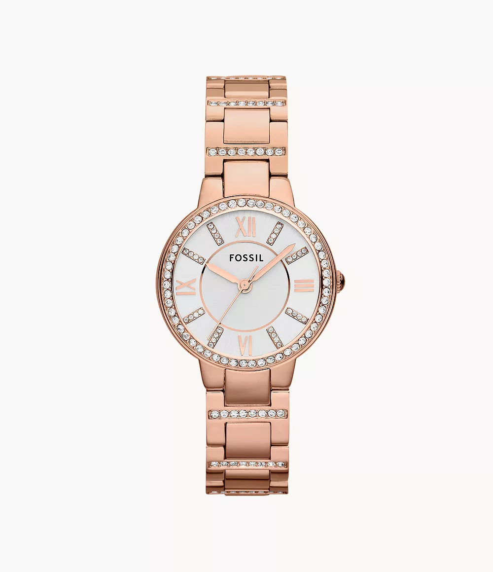 Fossil Virginia Rose Gold Women’s Watch